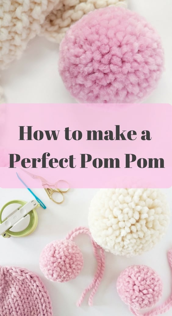 How To Make An XL Pom Pom - Knifty Knittings