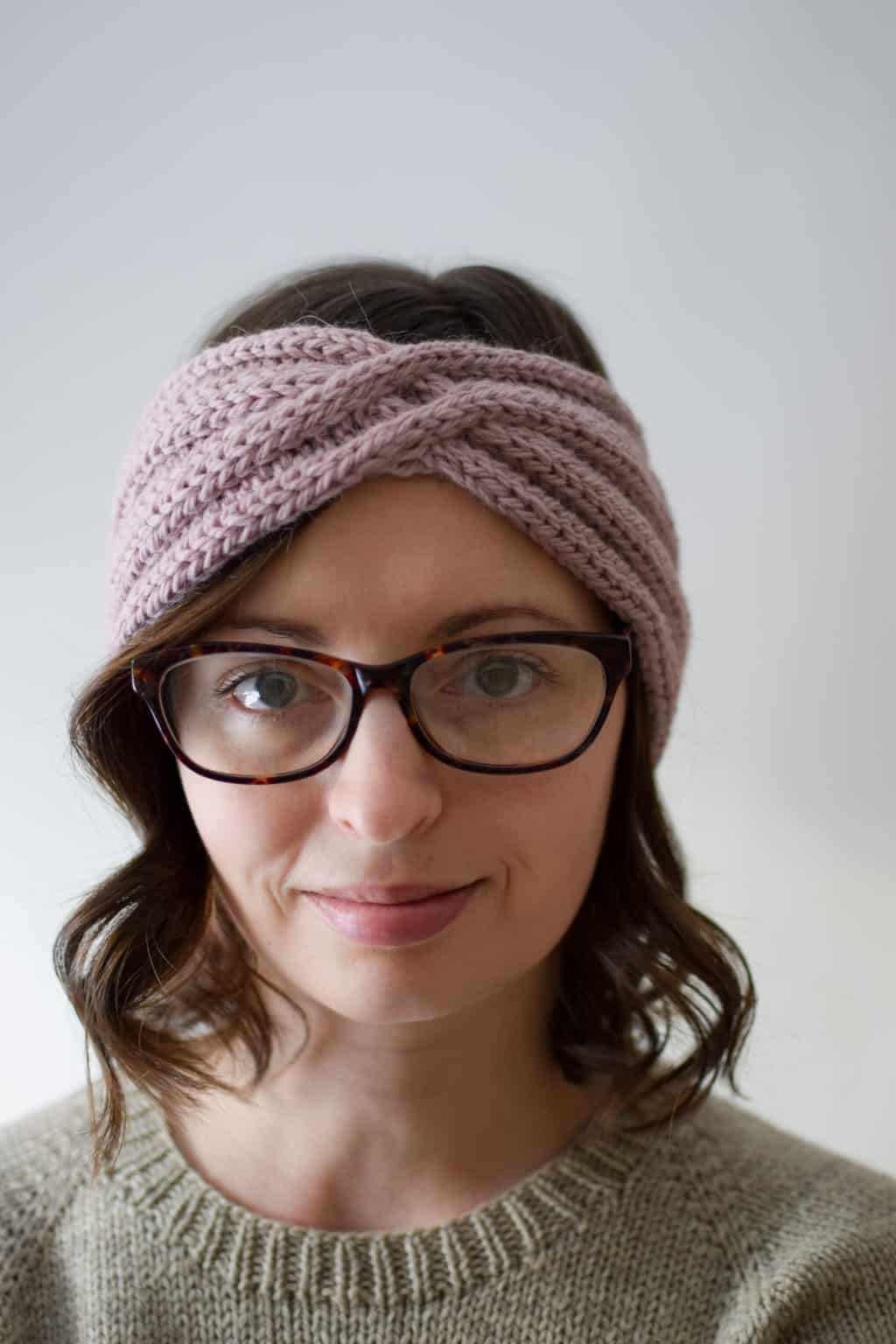 Cable Twist Headband Free Pattern Knifty Knittings