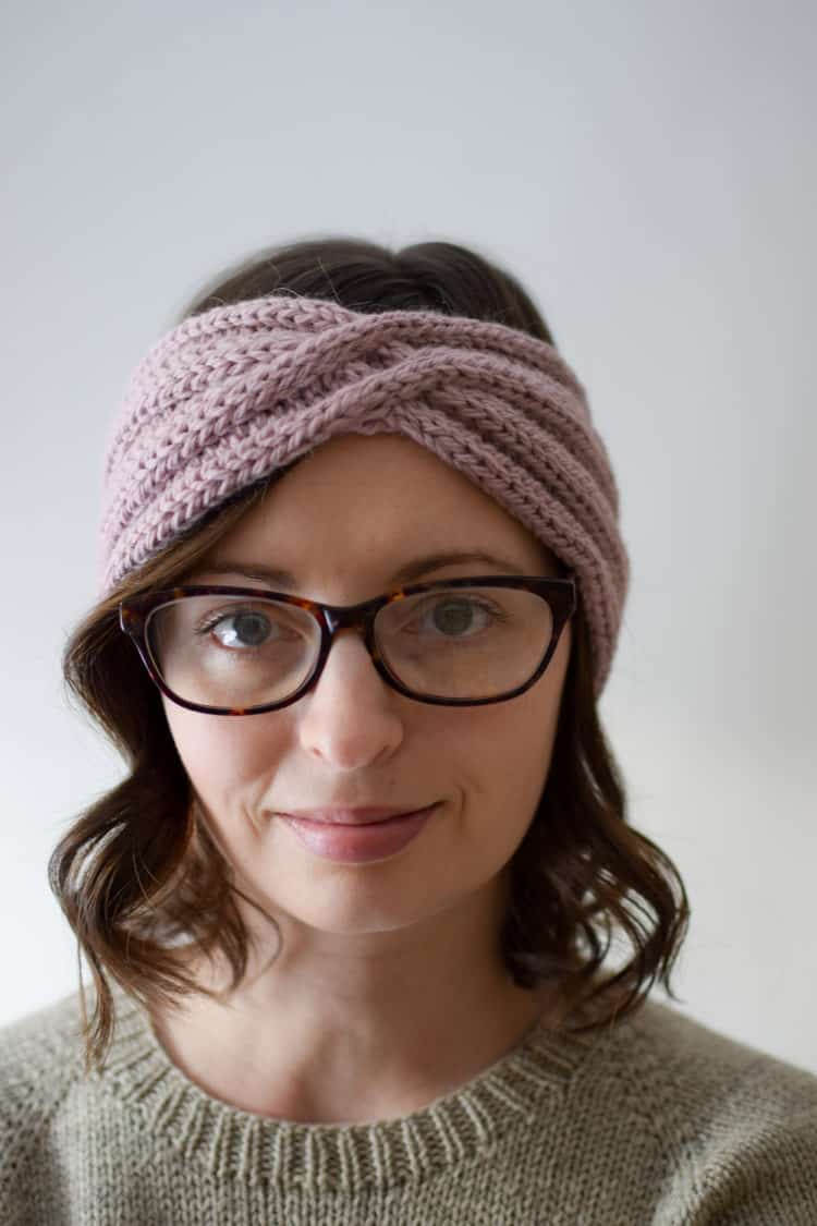 Cable Twist Headband - Free Pattern - Knifty Knittings