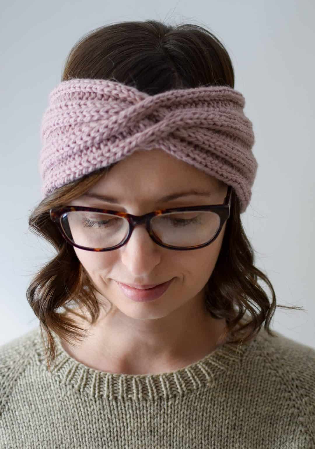 Cable Twist Headband - Free Pattern - Knifty Knittings