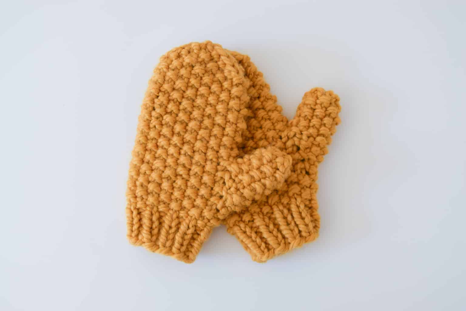 Seed Stitch Mittens - Free Pattern - Knifty Knittings