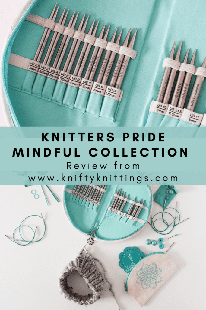 Knitter's Pride Mindful Collection Teal Wooden Darning Needles